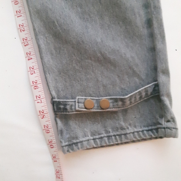 CARGO Jeans, Prettylittle Thing Boyfriend Jeans size (12-14) US  Grey Wa… - Picture 6 of 12